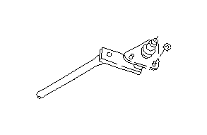 View 86527FA050 Rod Windshield Wiper B Full-Sized Product Image