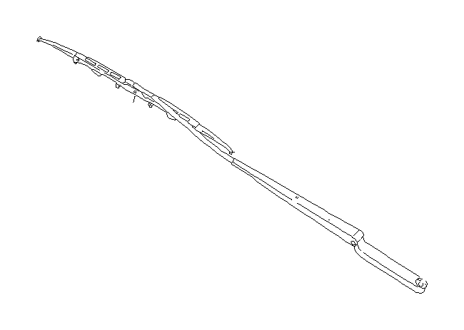 View 86532FA180 Arm Windshield Wiper (Passenger, Driver) Full-Sized Product Image