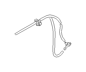 View 86655AA141 Liftgate Washer Hose. Windshield Washer Hose Connector. P2880789 Hose. Full-Sized Product Image