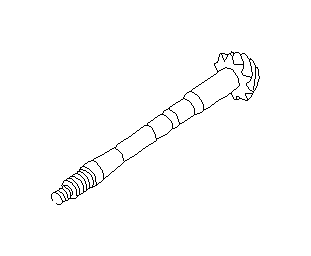 View 38104AA260 Differential Ring and Pinion. Pinion and Crown Gear Set. Full-Sized Product Image