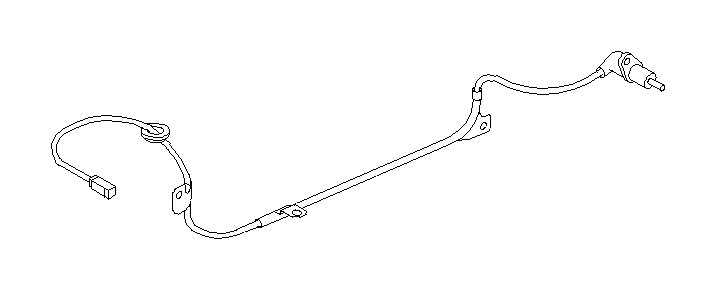 View 27540FE050 ABS Wheel Speed Sensor (Left, Rear) Full-Sized Product Image