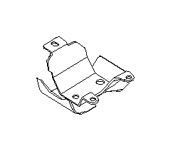 View 34351FE000 Instrument Panel Knee Bolster. Protector Complete Knee. Full-Sized Product Image
