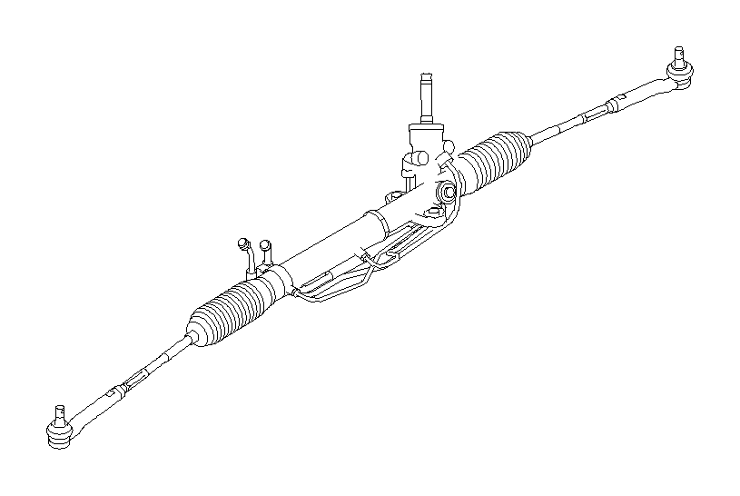 View 34110FE400 Rack and Pinion. Steering Gear Box. Full-Sized Product Image