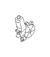 View 62188FE001 Window Motor. Motor REGULAR. Regulator (Right, Rear). Full-Sized Product Image