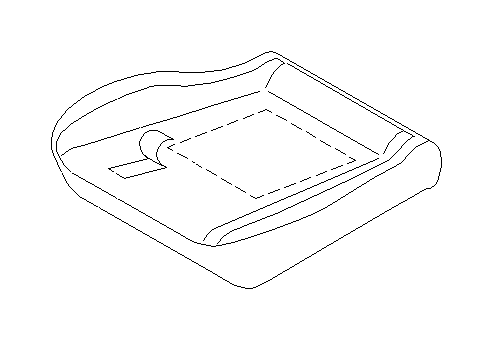 View 64120FE210 Pad Seat Cushion. Seat Cushion Foam (Left, Front). Full-Sized Product Image