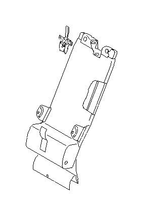 View 64323FE000 Seat Armrest. Frame Through (Center). Full-Sized Product Image