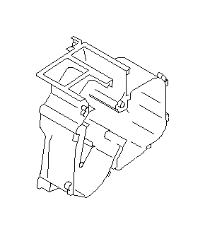 View 72120FE030 HVAC Heater Core Case. HVAC Unit Case. Case Heater Unit. Full-Sized Product Image