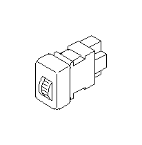 View 83011FE010 Headlight Dimmer Switch. Switch Lighting Leveler (Headlight Dimmer Switch). Full-Sized Product Image