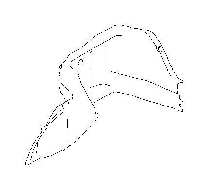 View 94511FE070 Trim Panel Trunk SD R. Trunk Side (Right). Full-Sized Product Image