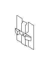 View 26632FE001 Disc Brake Abutment Clip. Disc Brake Anti Rattle Clip (Rear). Full-Sized Product Image