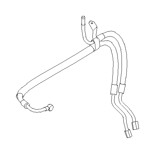 View 34610AG021 Power Steering Pressure Hose Full-Sized Product Image