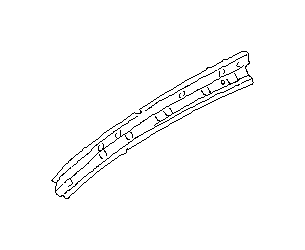 View 51526FG0419P Frame Rail. Roof Panel Reinforcement. Roof Side Rail Reinforcement (Right, Inner). Full-Sized Product Image