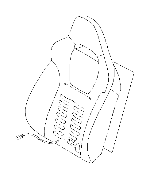 View 64115FE360 Seat Frame Insulator. Cover Silencer Seat Back Rest (Front). Full-Sized Product Image