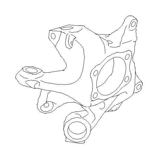 View Disc Brake Abutment Clip. Disc Brake Anti Rattle Clip (Rear). Full-Sized Product Image