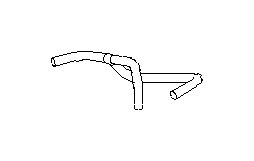 Image of Engine Coolant Overflow Hose. Engine Coolant Reservoir Hose. Hose Reserve Tank (Back). A Coolant... image for your 2021 Subaru Impreza  Sport Wagon 