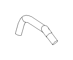 View 808206040 Engine Coolant Pipe Bolt. Engine Coolant Thermostat Housing Bolt (M6 X 25 X 18). Full-Sized Product Image