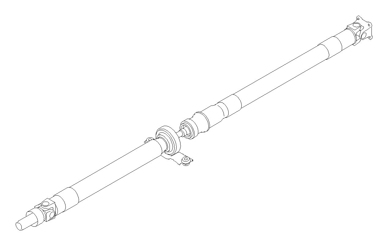 View 27111FJ000 Drive Shaft. Propeller Shaft. Prop Shaft UCV. Full-Sized Product Image