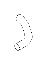 View Radiator Coolant Hose (Outlet) Full-Sized Product Image