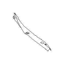 Image of Fender Molding. Fender Protection Film. Fender Seal. Side Body Trim Protector (Left, Front). Cover... image for your 2014 Subaru WRX   