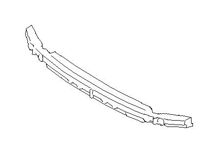 Image of Bumper Cover Insulator. Bumper Impact Absorber. Energy Absorber Bumper (Front). Bumper Impact... image for your 2013 Subaru Impreza  Premium Sedan 