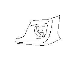 View Bumper Cover Support Rail Screw. Bumper Guide Screw. Tapping Screw. Full-Sized Product Image