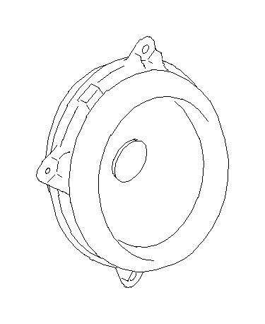 Image of Speaker BFD (Front). A Device that emits. image for your 2019 Subaru WRX  Limited 