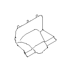 Image of Quarter Panel Trim Cap. Trunk Trim Panel Cap. Cap Suspension (Right, Rear Quarter). image for your 2022 Subaru Crosstrek  Base 