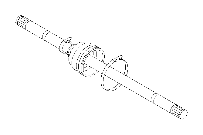 Subaru Wrx Cv Axle. Cv Joint Half Shaft. Drive Axle - 28421sc003 