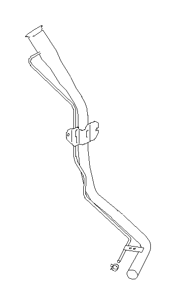 View 42066FJ090 Fuel Tank Filler Neck. Filler Pipe Complete. Pipe Filler COMPLUS. Full-Sized Product Image