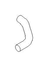 View Radiator Coolant Hose (Outlet) Full-Sized Product Image