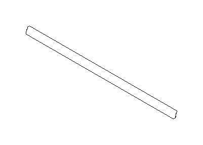 View Air Conditioning (A/C) Condenser Seal. Radiator Air Seal. Full-Sized Product Image