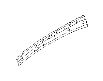 View 51526FJ0019P Frame Rail. Roof Panel Reinforcement. Roof Side Rail Reinforcement (Right, Inner). Full-Sized Product Image