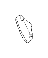 View 63137FJ000 Liftgate Bracket. Roof Drip Molding. Tailgate (Rear Gate) (Right). Full-Sized Product Image