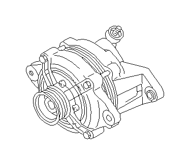 View 23700AA390 Alternator Full-Sized Product Image