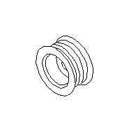 View 23752AA050 Alternator Pulley Full-Sized Product Image