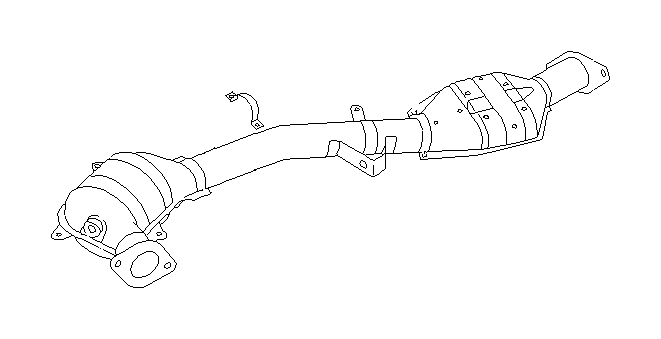 View 44111AC162 F Catalytic Converter (Front) Full-Sized Product Image