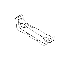 View 52140FA101 Floor Pan Crossmember. Seat Track Bracket. Cross Member Complete Filler (Right, Front). Full-Sized Product Image
