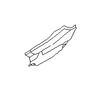 View 52154FA080 Floor Extension. Floor Sill. Frame Side Member Reinforcement. Rocker Panel (Right, Rear, Inner). Full-Sized Product Image