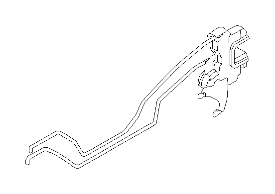 View 63312FC100 LATCH/BRACKET Door. Latch and Bracket (Right, Rear). Full-Sized Product Image