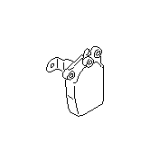 View 62158TA160 Holder Key Lock. Holder Rod. Full-Sized Product Image
