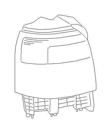 View 84201FC091 Tail Light. Lamp Combination. Lamp COMBO (Left, Rear). Full-Sized Product Image