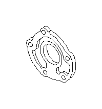 View 15034AA001 Engine Oil Pump. Cover Oil Pump. Full-Sized Product Image