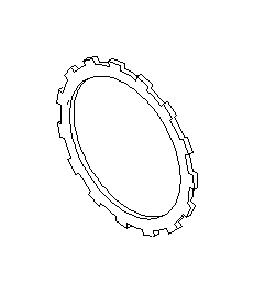 View 31667AA360 Plate Retainer NO.2. Full-Sized Product Image