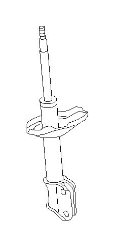 View 20310SA0009L Suspension Strut. Strut Complete (Right, Front). Full-Sized Product Image