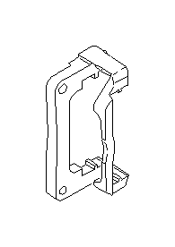View 26692FE0318A Disc Brake Caliper. Disk Brake Kit R. Pad LESS (Left, Rear). Full-Sized Product Image