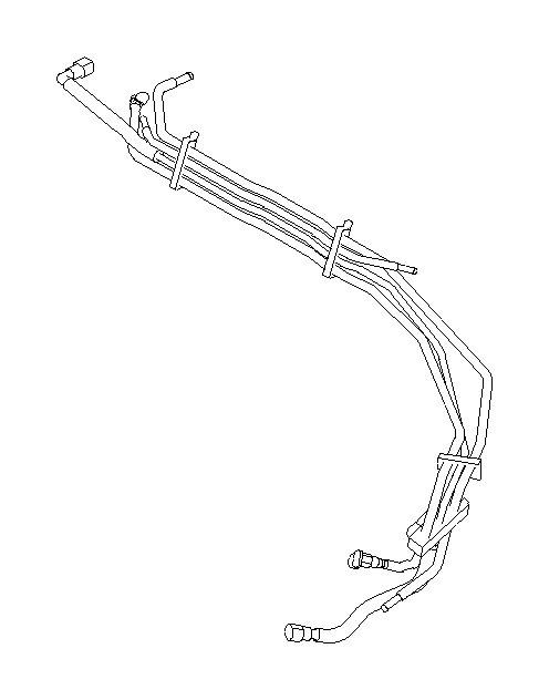 View 42074SA010 Fuel Tank Vent Hose. Tube Return. Full-Sized Product Image