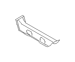 View 52140FE003 Floor Pan Crossmember. Seat Track Bracket. Cross Member Complete Filler (Right, Front). Full-Sized Product Image