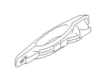 View 61021SA021RO Exterior Door Handle (Right, Front, Outer, GARNET RED PEARL) Full-Sized Product Image