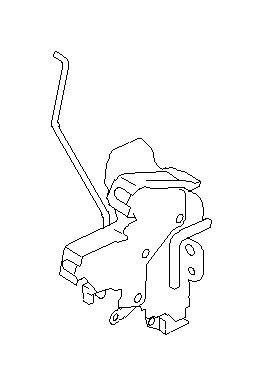 View 61031SA020 Door Latch. Door Lock Kit (Right, Front). Full-Sized Product Image