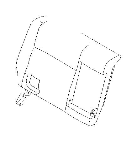View 64590AC000 Seat Armrest Pin. Screw Arm Rest. Full-Sized Product Image